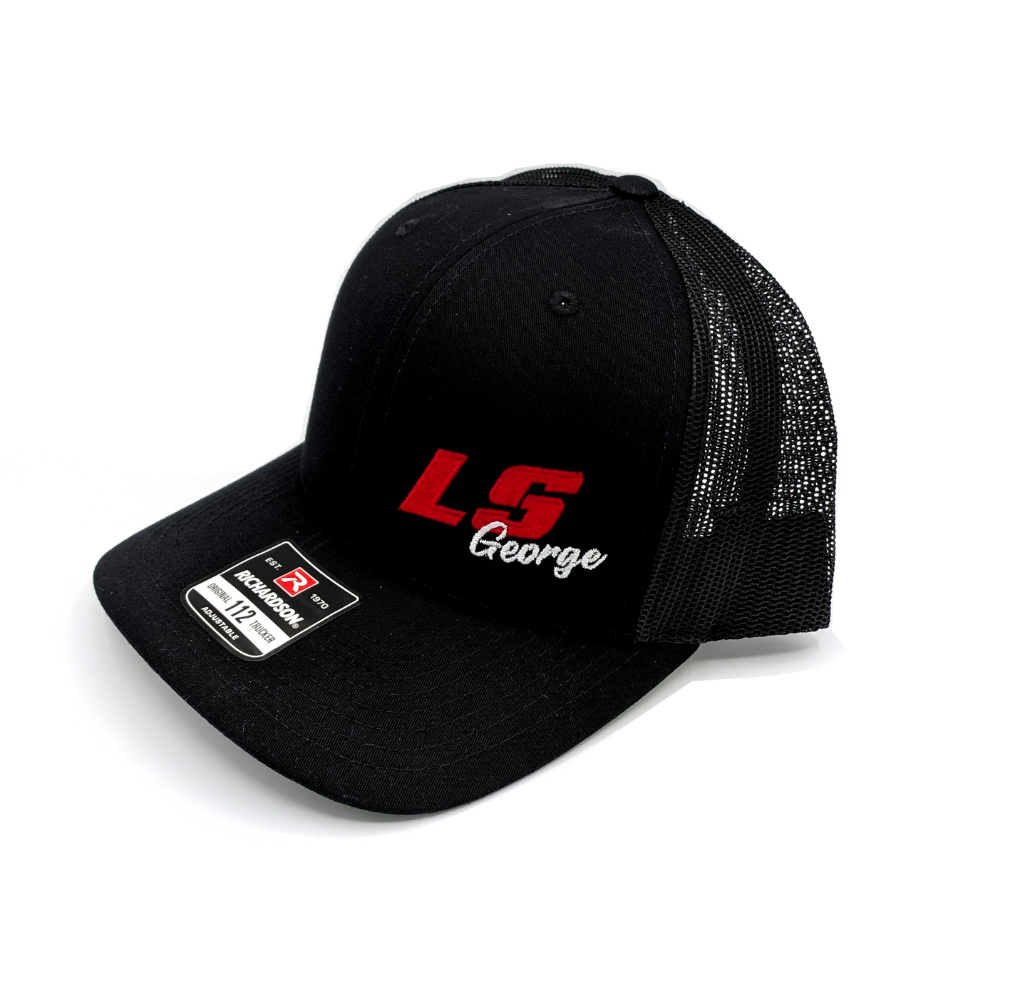 NEW LS George Black Snapback Hat