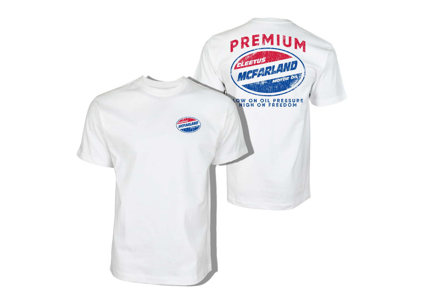 Cleetus Motor Oil Shirt (Black or White)