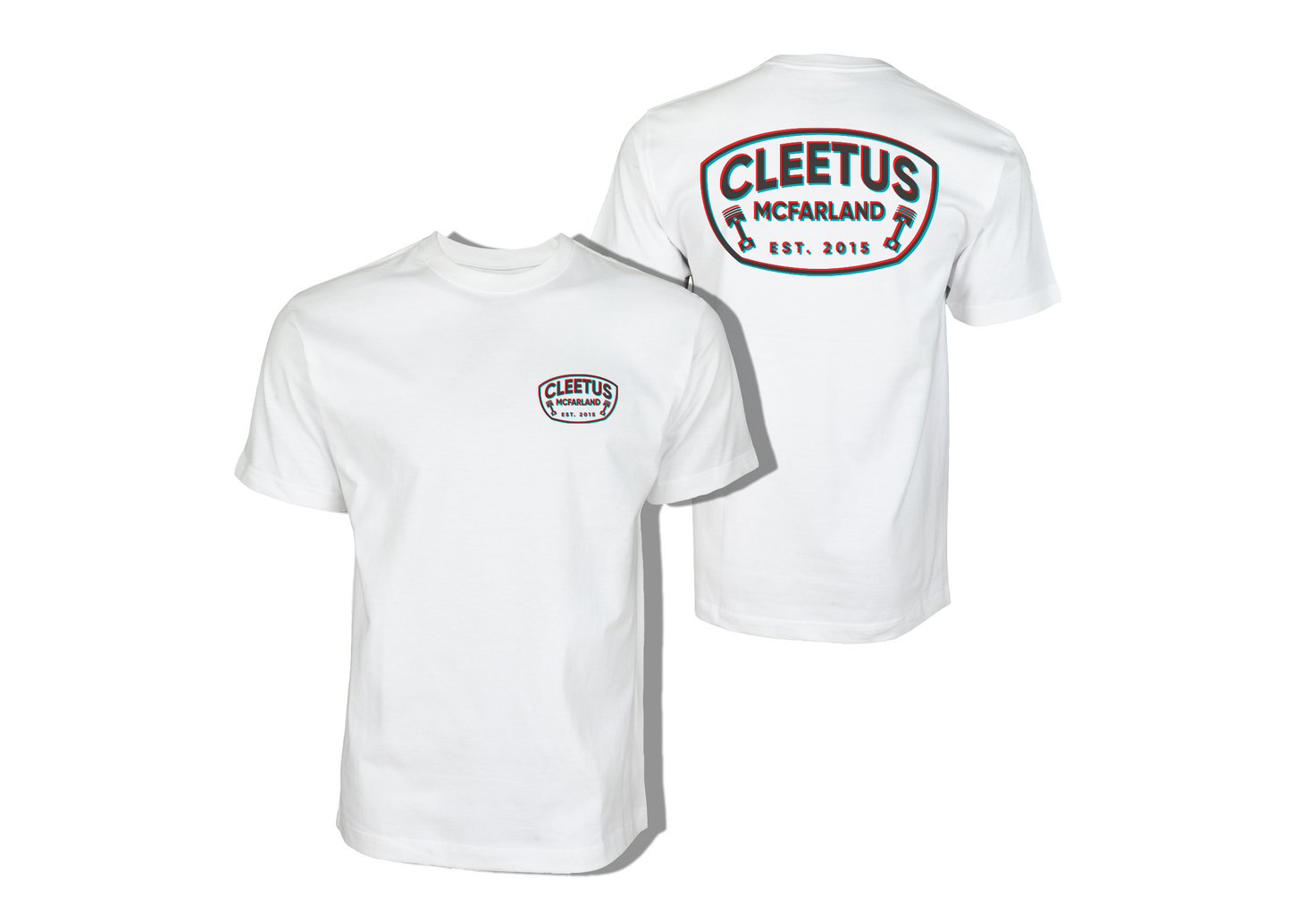 Est. 2015 Cleetus Shirt (black and white)