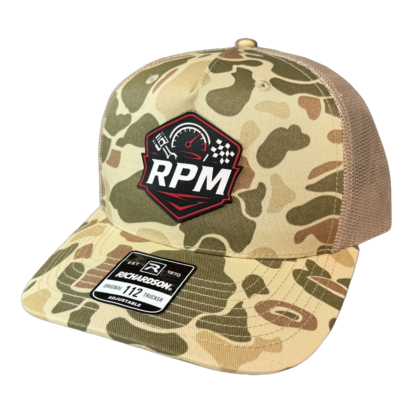 Dr. Parker's RPM Duck Camo Richardson Snapback