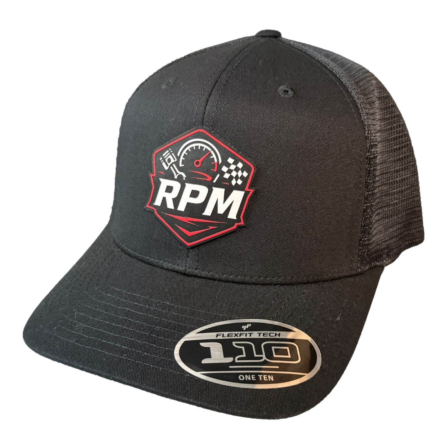 Dr. Parker's RPM Black Flexfit Hat