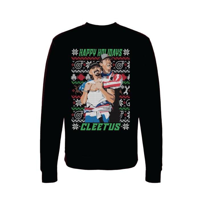 2025 Cleetus Ugly Holiday Sweater – Cleetus Mcfarland