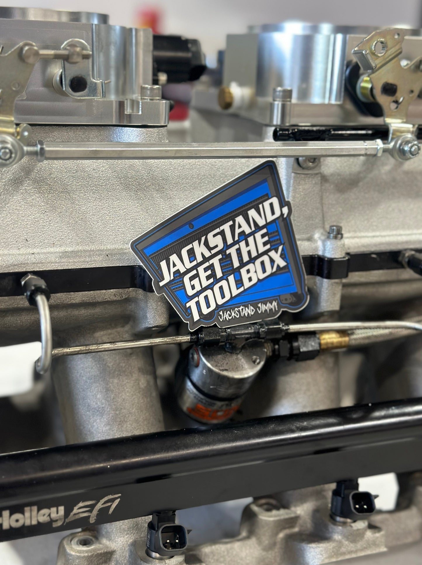 Jackstand Jimmy Toolbox Sticker