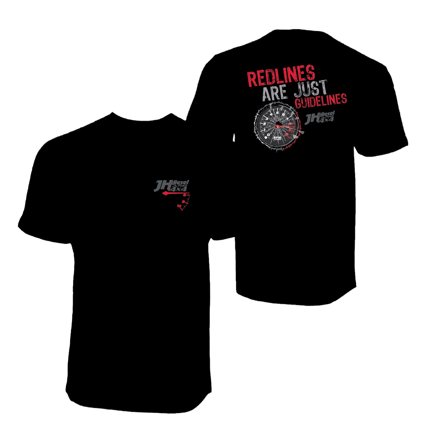 JH's Diesel Red Lines Shirt