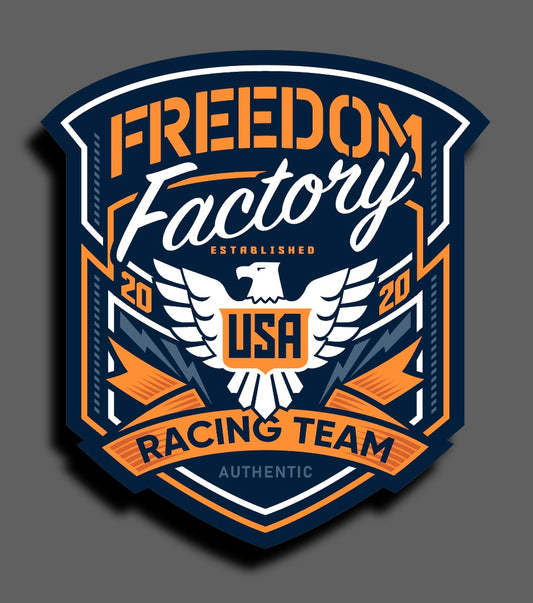 Freedom Factory Racing Team Sticker