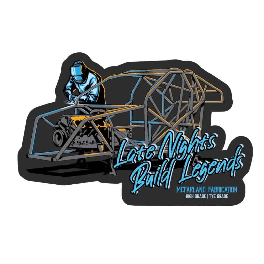Tye Grade Legends Sticker