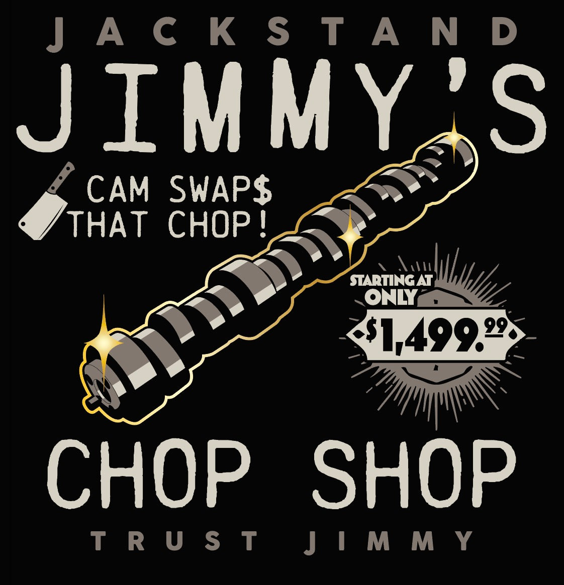 Jackstand Jimmy Chop Shop Shirt