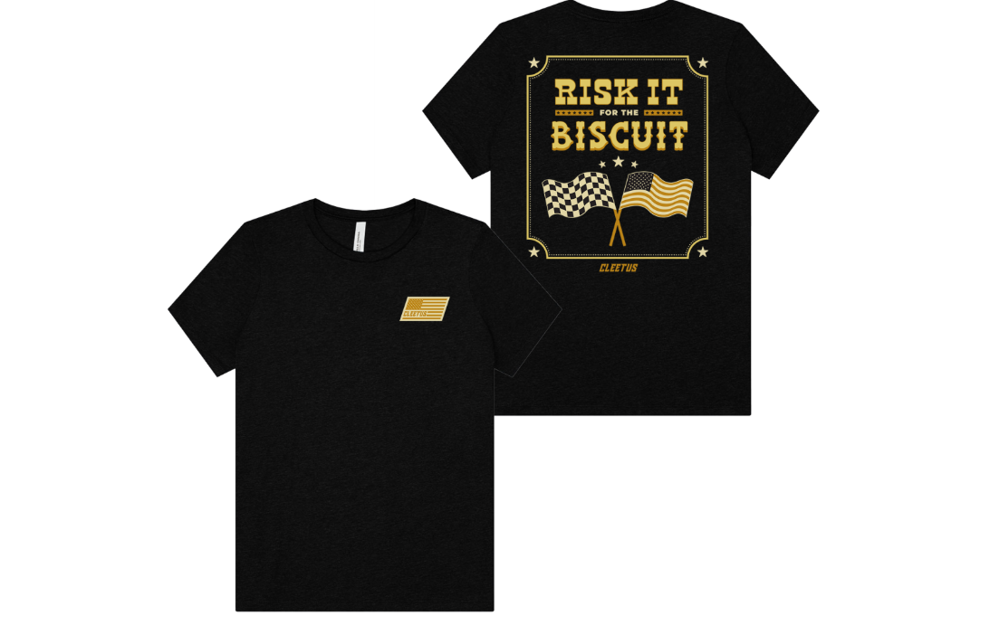 Cleetus McFarland Women's Western Risk it for the Biscuit Design