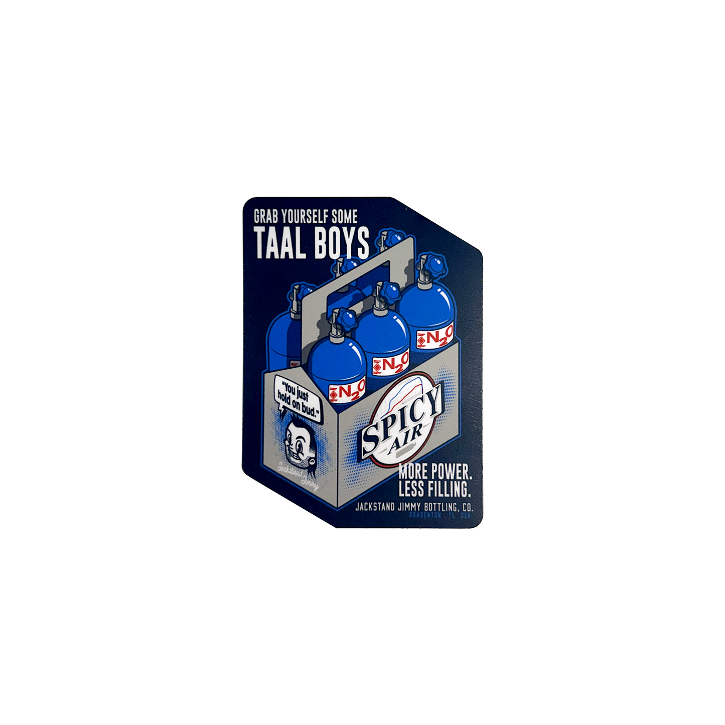 Jackstand Jimmy Taal Boys Magnet
