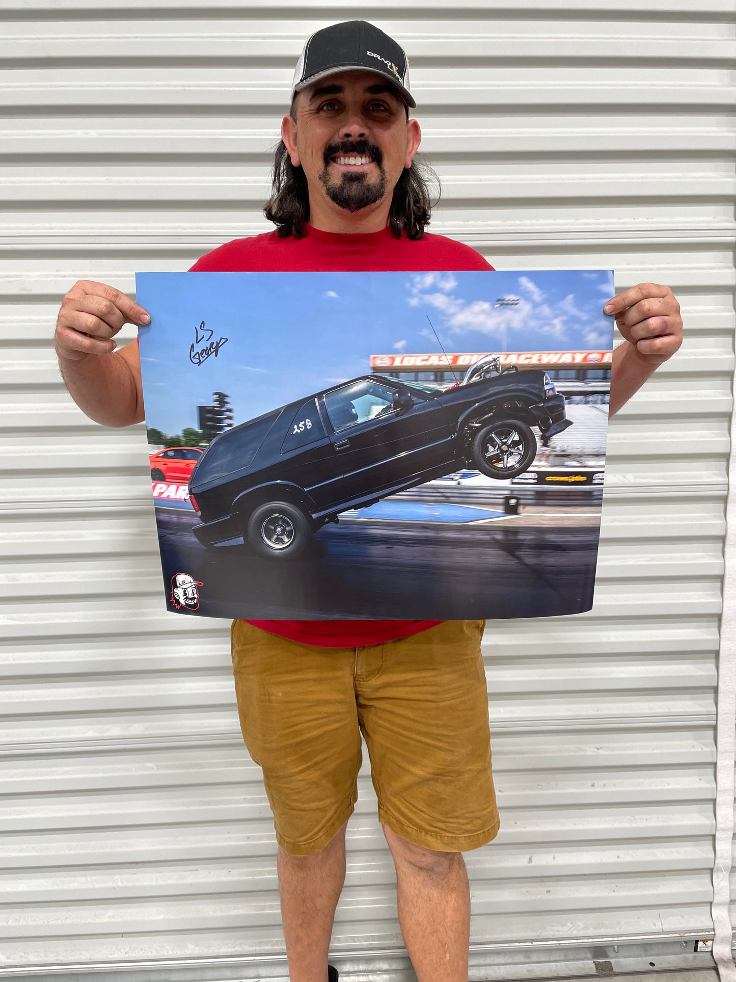 LS George SIGNED Blazer Poster