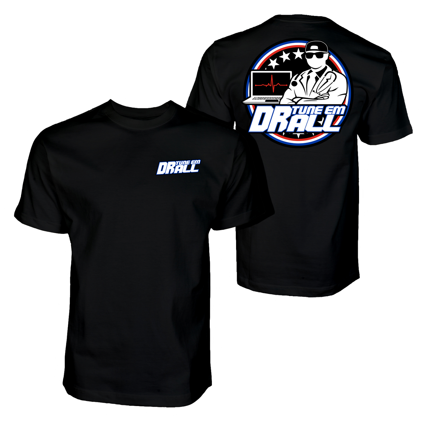 Dr. TuneEmAll YouTube Channel Shirt