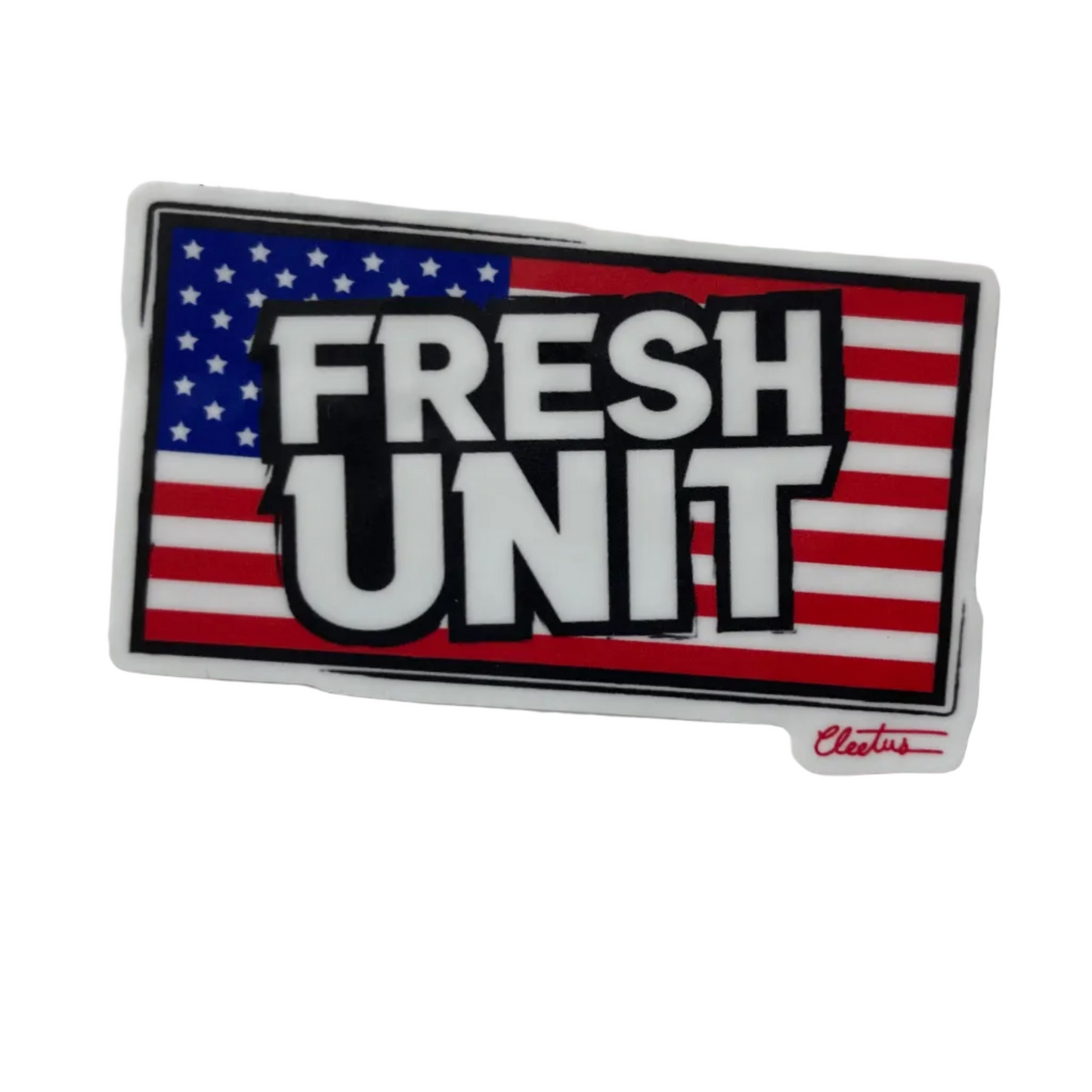 Fresh Unit Sticker