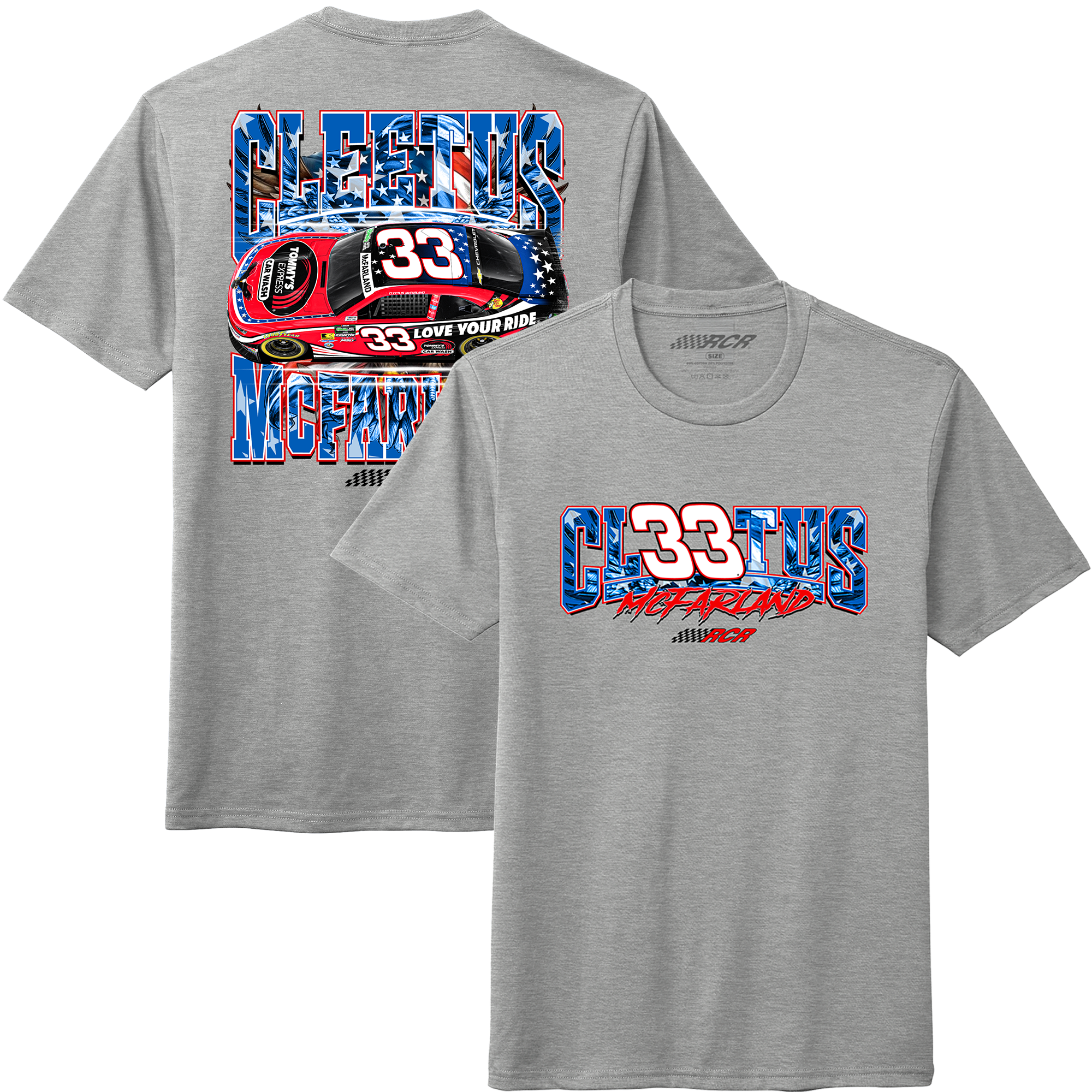 Cleetus Mcfarland Richard Childress Racing Team Shirt