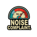 Parkers RPM Noise Complaint Sticker