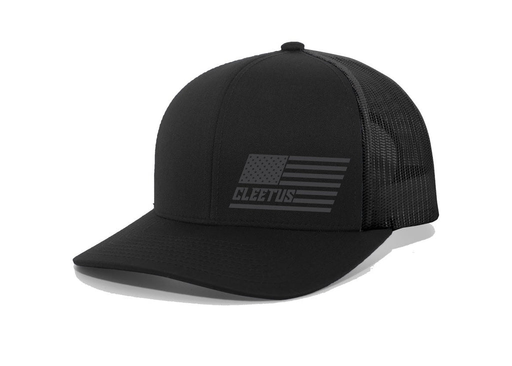 Cleetus Machine Flag Asphalt Snapback