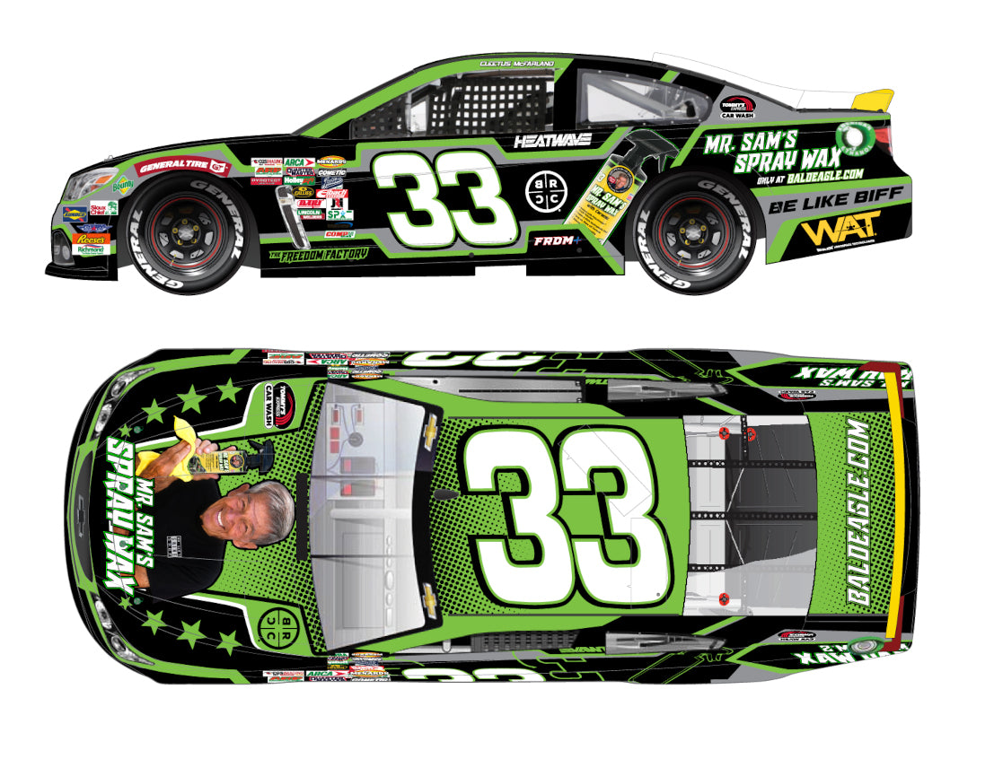 PREORDER 2027 MR. SAM'S SPRAY WAX ARCA DIECAST