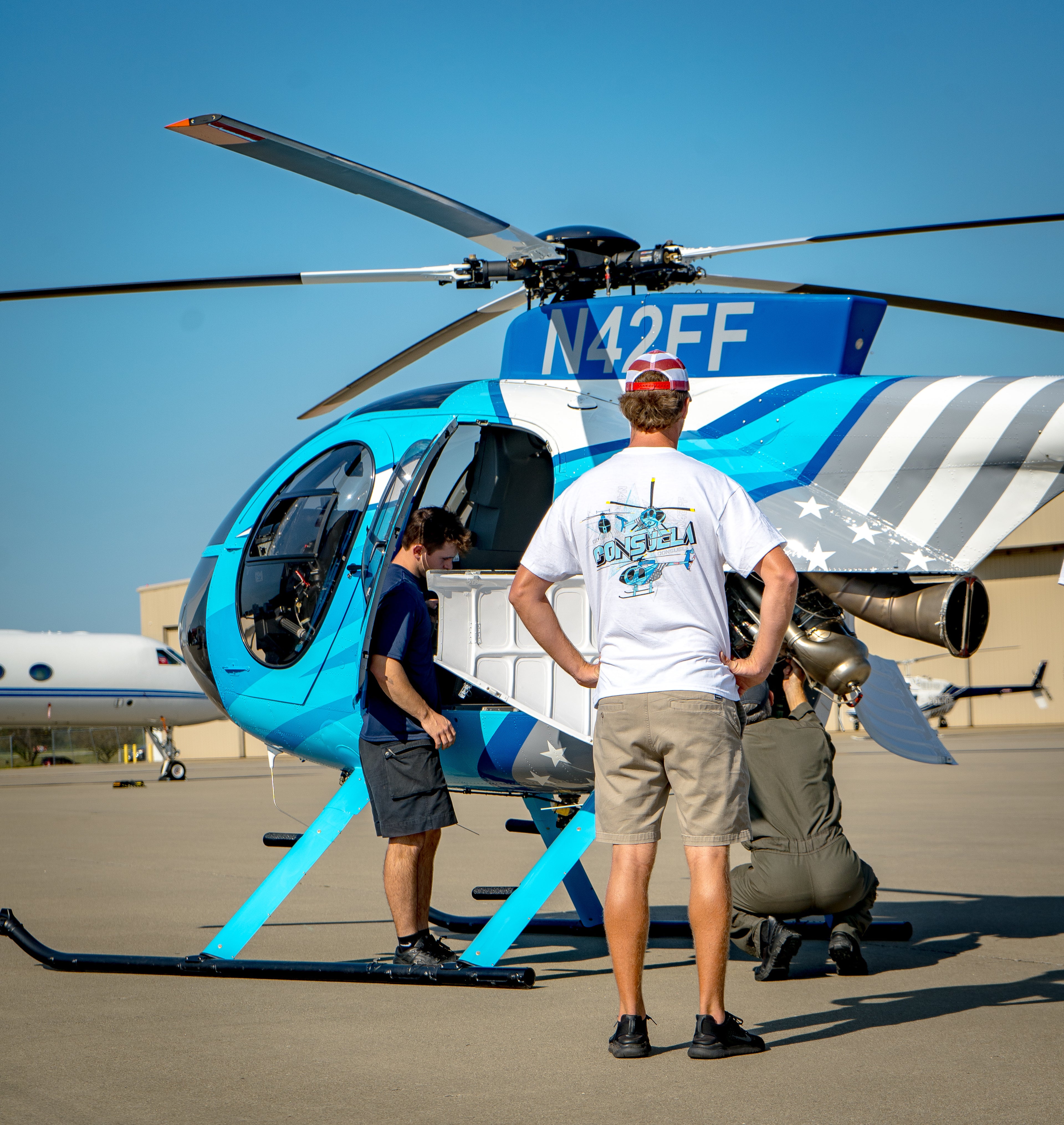 Cleetus Consuela Helicopter Shirt