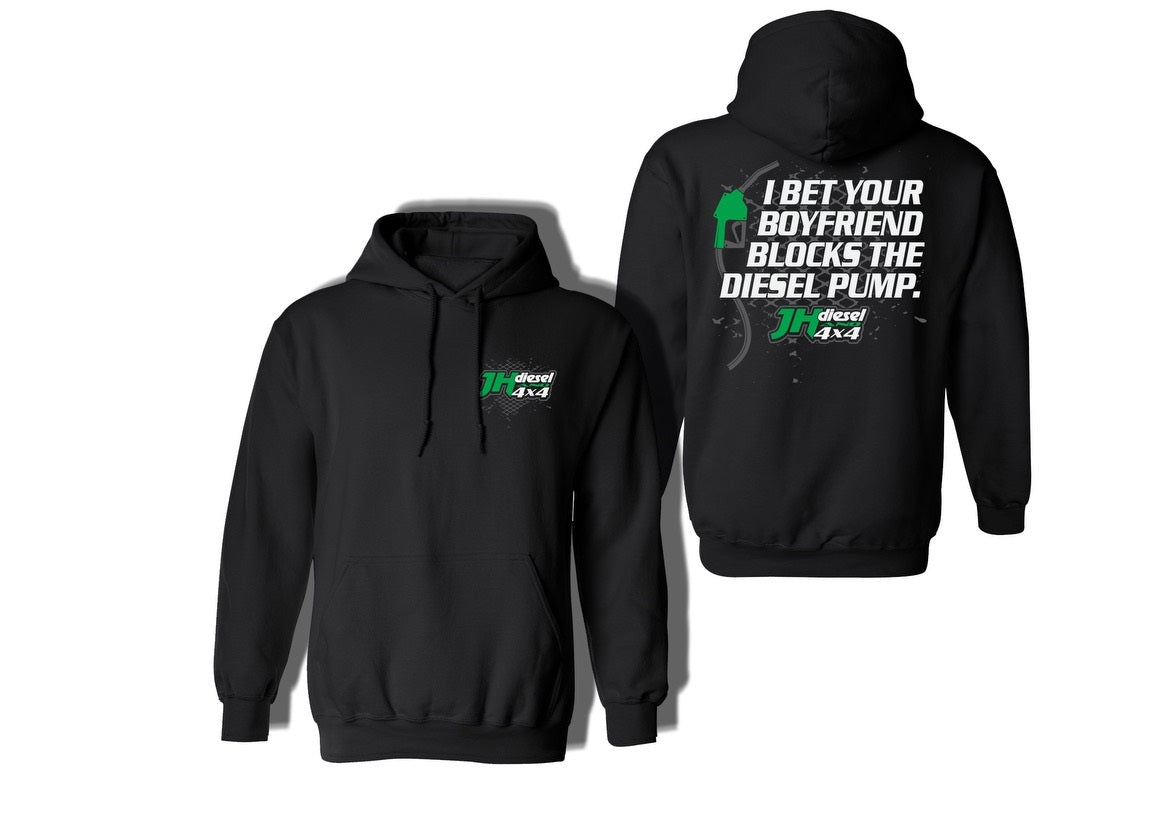 JH's Your Boyfriend Blocks Diesel Pump Hoodie