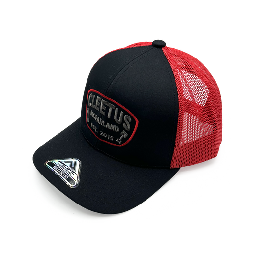 Est. 2015 Black & Red Cleetus Hat
