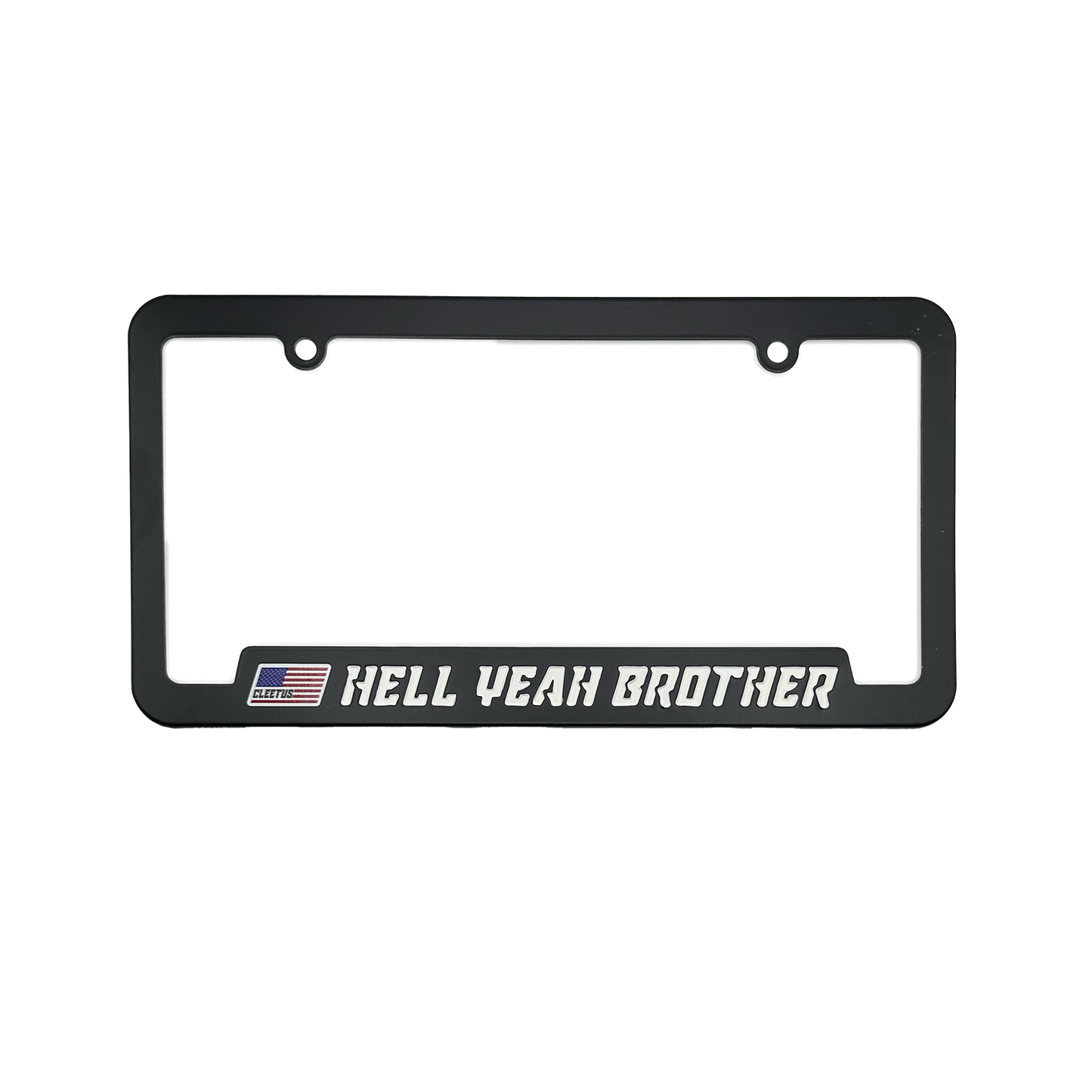 Cleetus License Plate Frame-Black