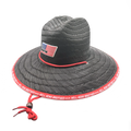 Cleetus Black Straw Hats - Black