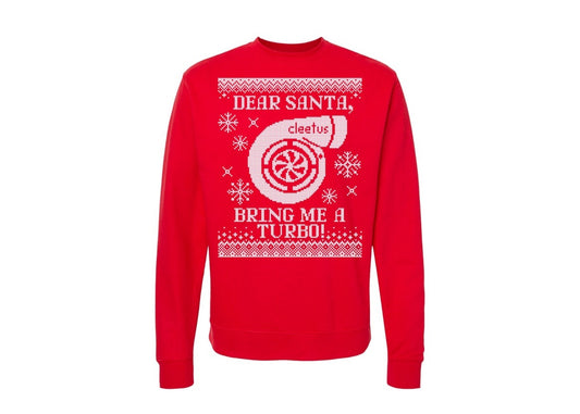 Santa Bring Me a Turbo Sweater