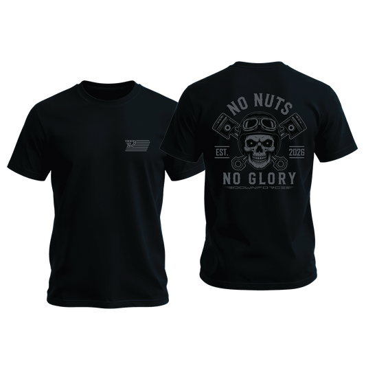DOWNFORCE No Nuts No Glory- Shirt