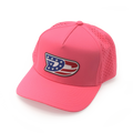 Downforce Danny Neon Performance Trucker Hat - Pink