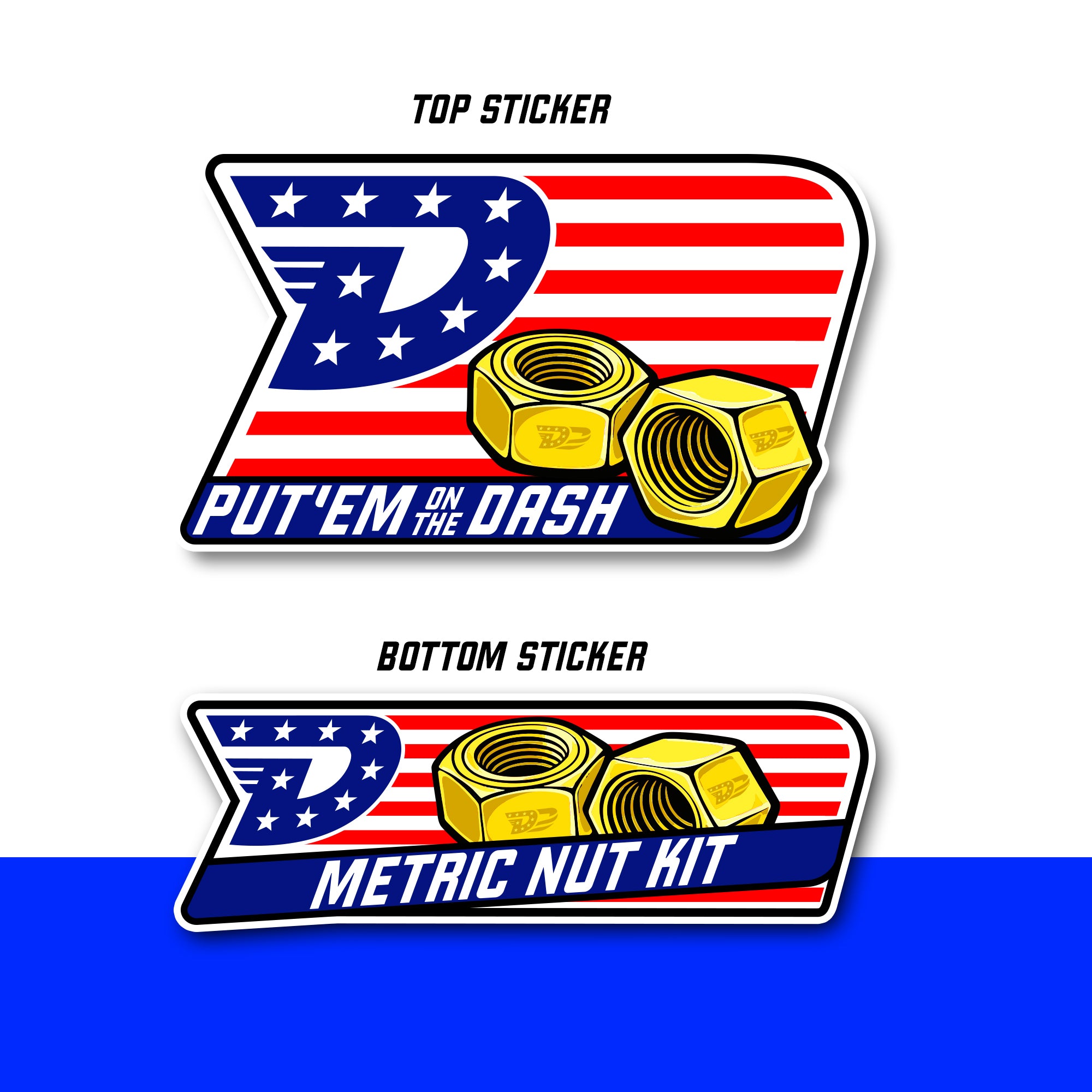 Metric Put Em’ on the Dash Nut Fastener Assortment - 600 Piece