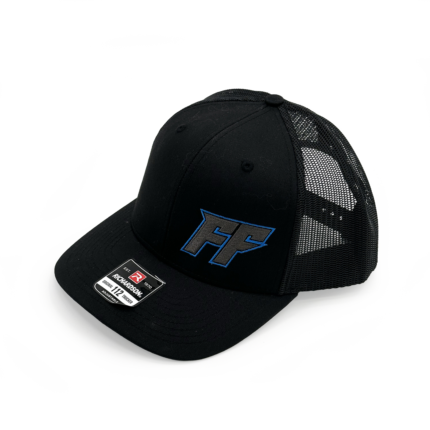 Freedom Factory Black Hat (2 options blue trim or red trim