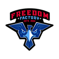 Freedom Factory Est. Eagle Sticker
