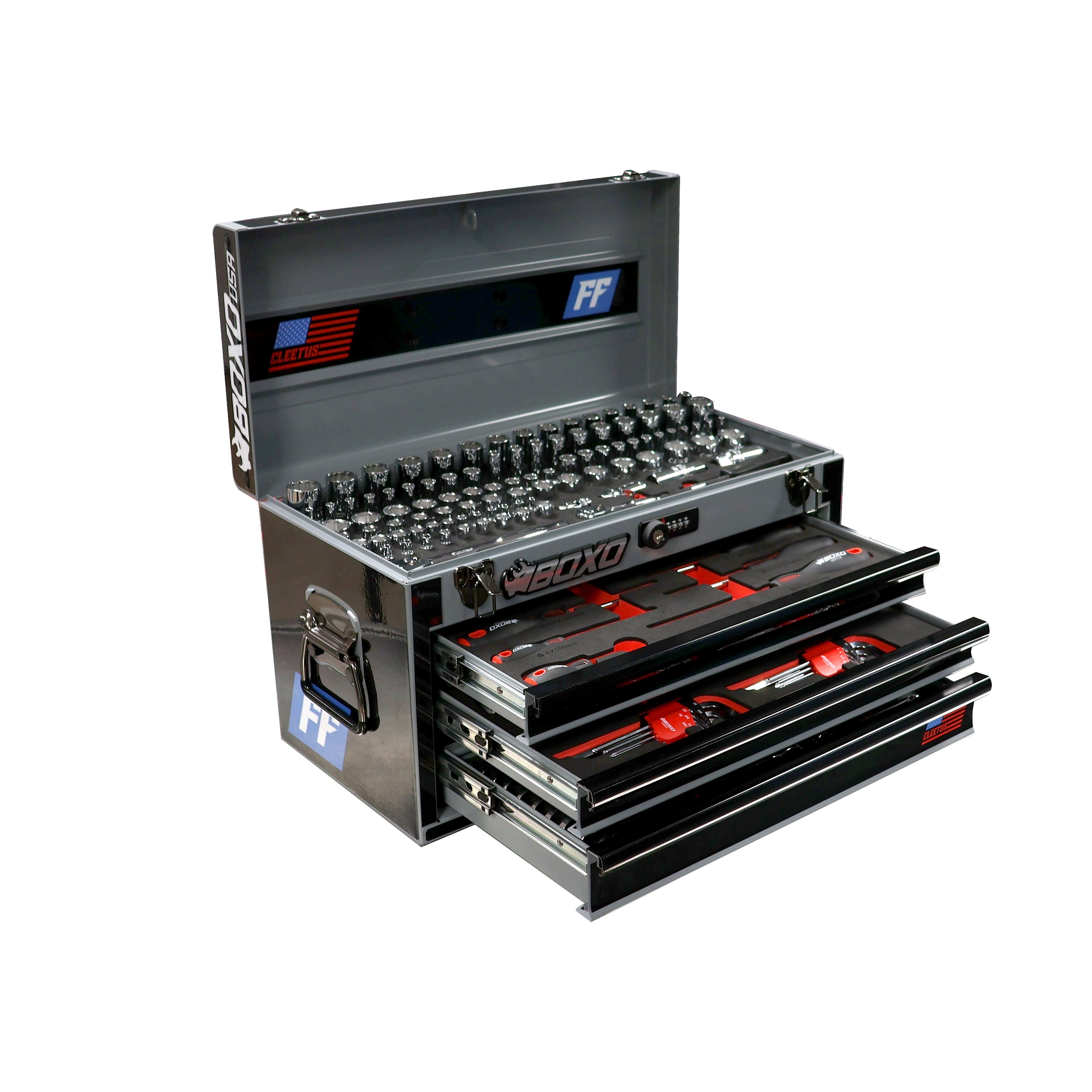 Boxo Freedom Factory Hand Carry Tool Box Set