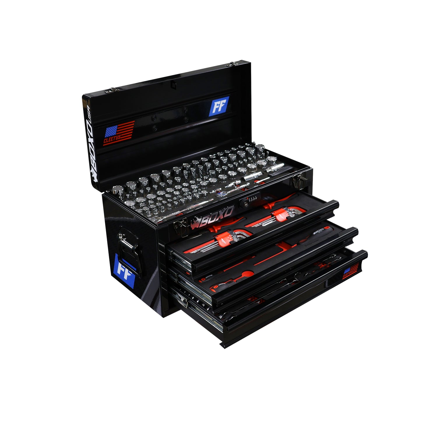 Boxo Freedom Factory Hand Carry Tool Box Set