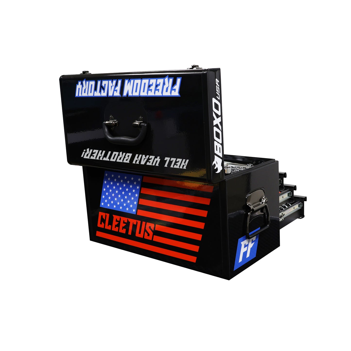 Boxo Freedom Factory Hand Carry Tool Box Set