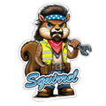 LS George Squirrel Sticker
