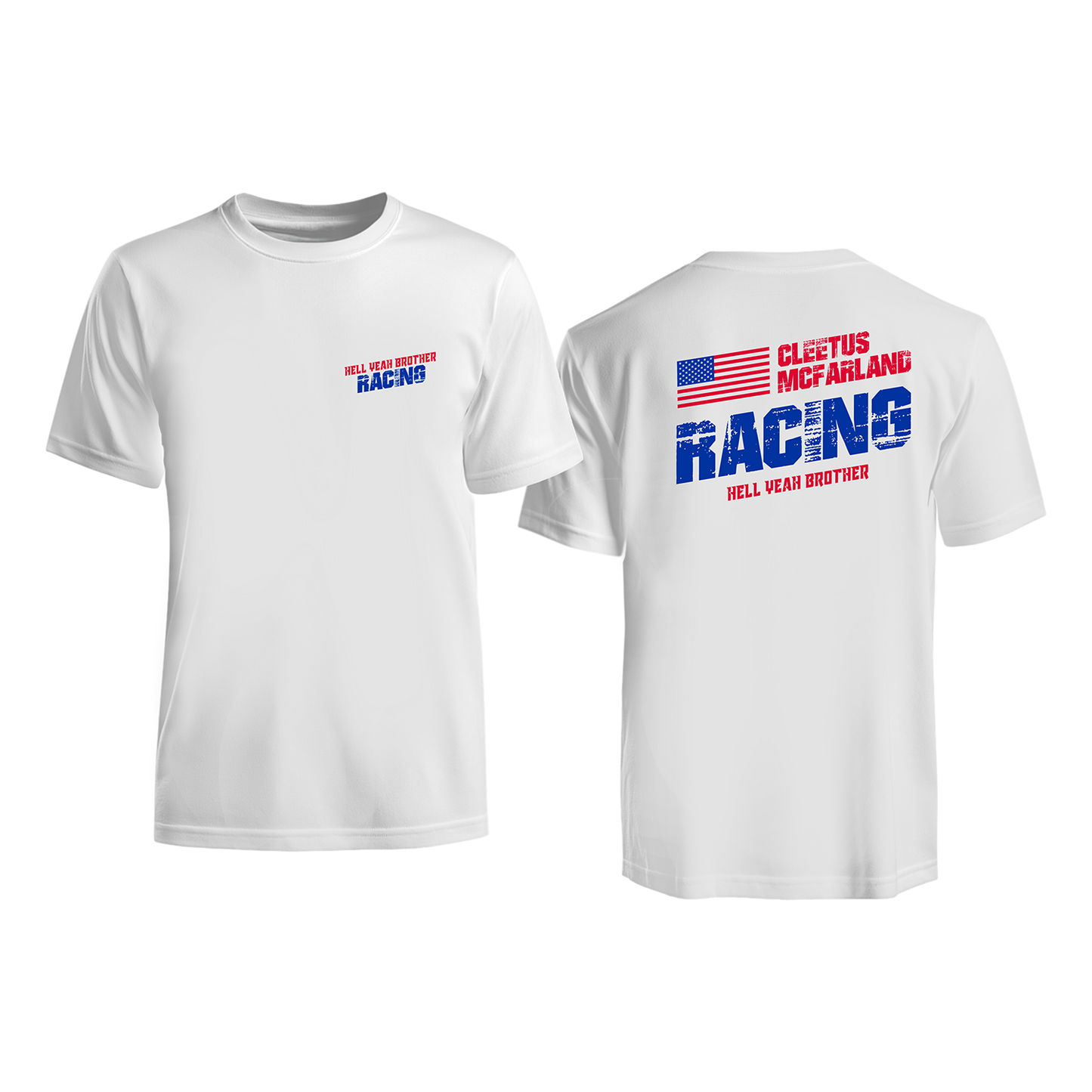 Hell Yeah Brother Racing Shirt (Black or White)