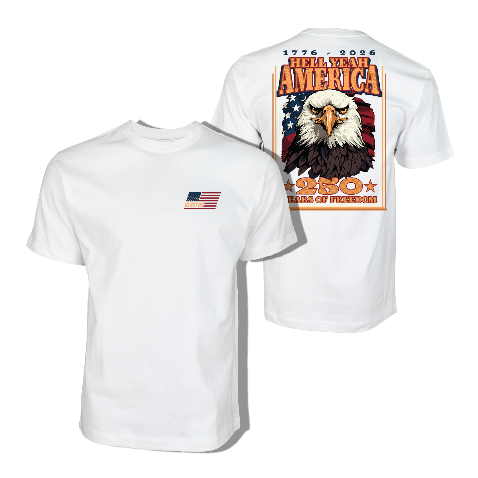 HELL YEAH AMERICA Cleetus Shirt