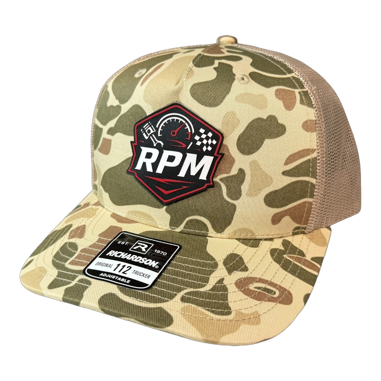 Dr. Parker's RPM Duck Camo Richardson Snapback