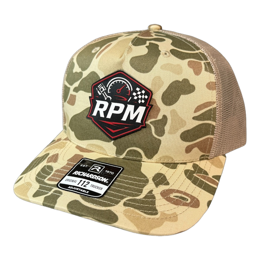 Dr. Parker's RPM Duck Camo Richardson Snapback