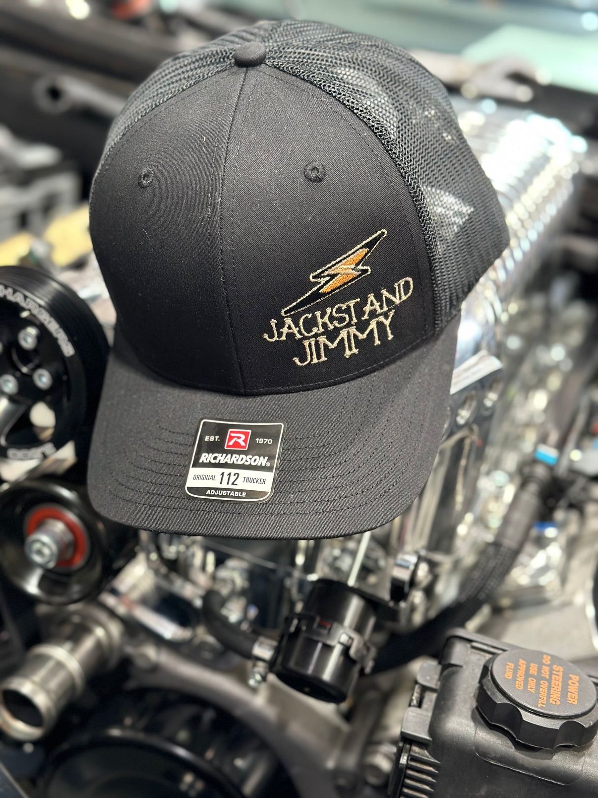 Jackstand Jimmy's Vintage Lightning Snapback Cleetus Mcfarland