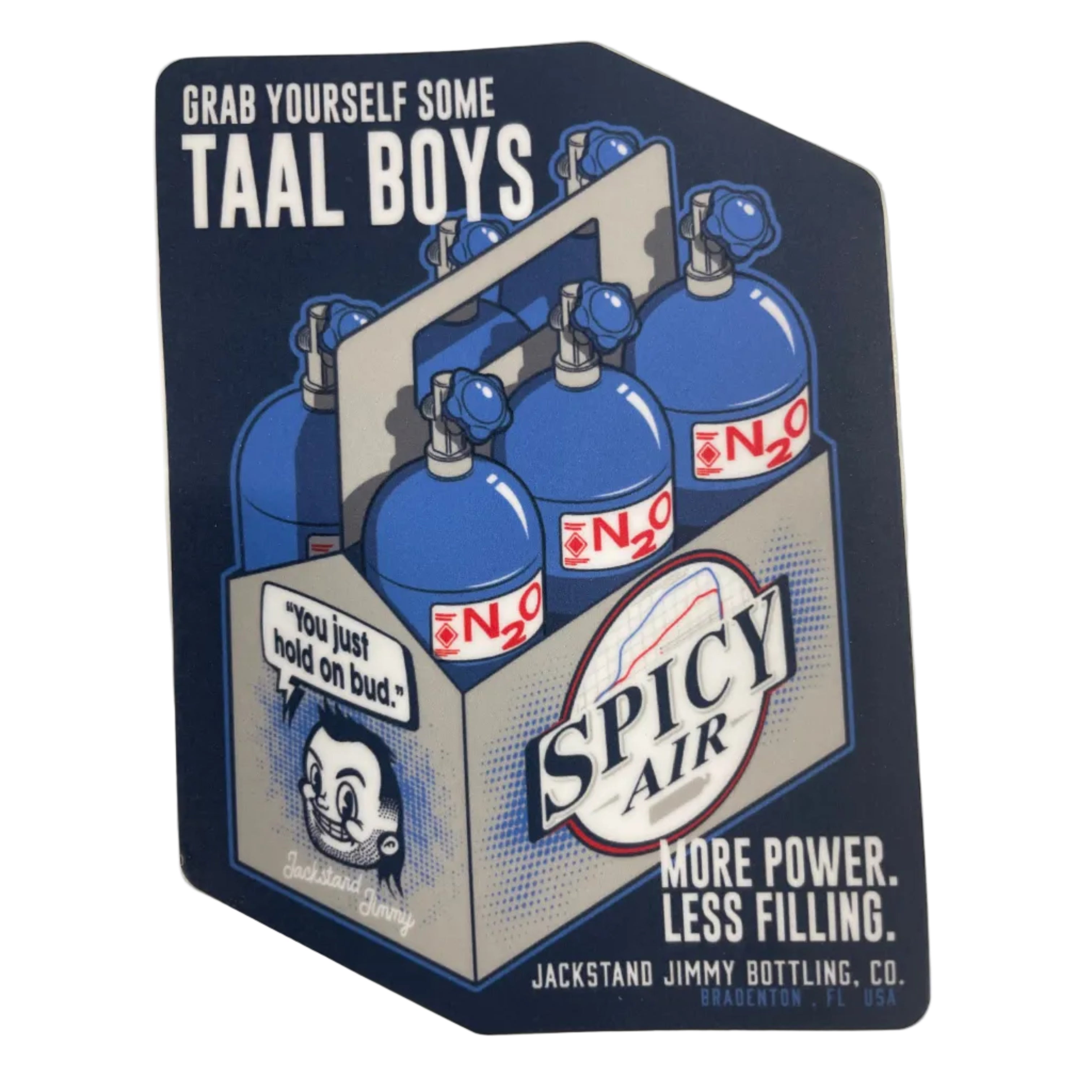 Jackstand Jimmy Taal Boys Sticker