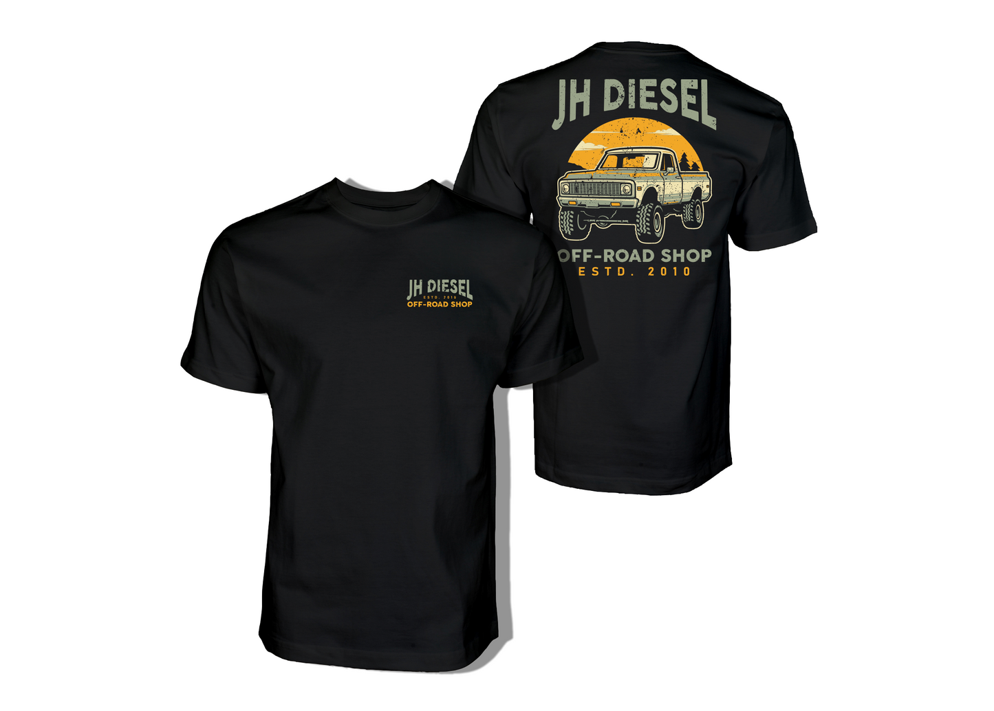 JH's Vintage Off-Road Shop Shirt (Navy or Black)