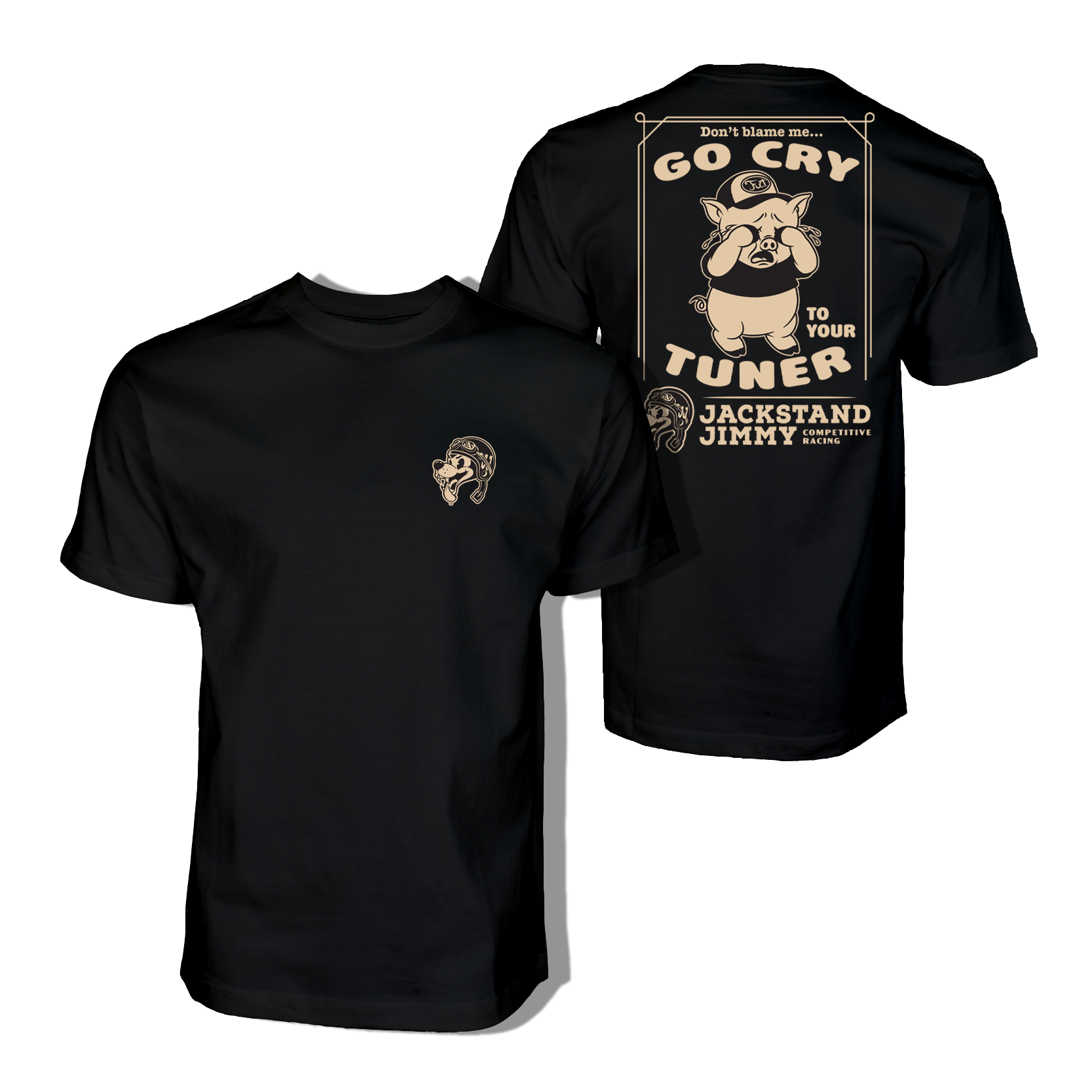 Jackstand Jimmy's Cry to Your Tuner Shirt