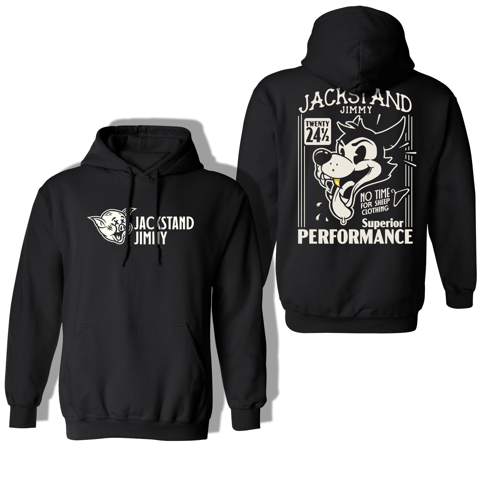 Jackstand Jimmy Sheep's Clothing Hoodie