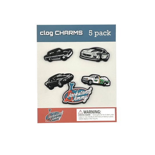 Jackstand Jimmy Clog Charm 5 Pack Set