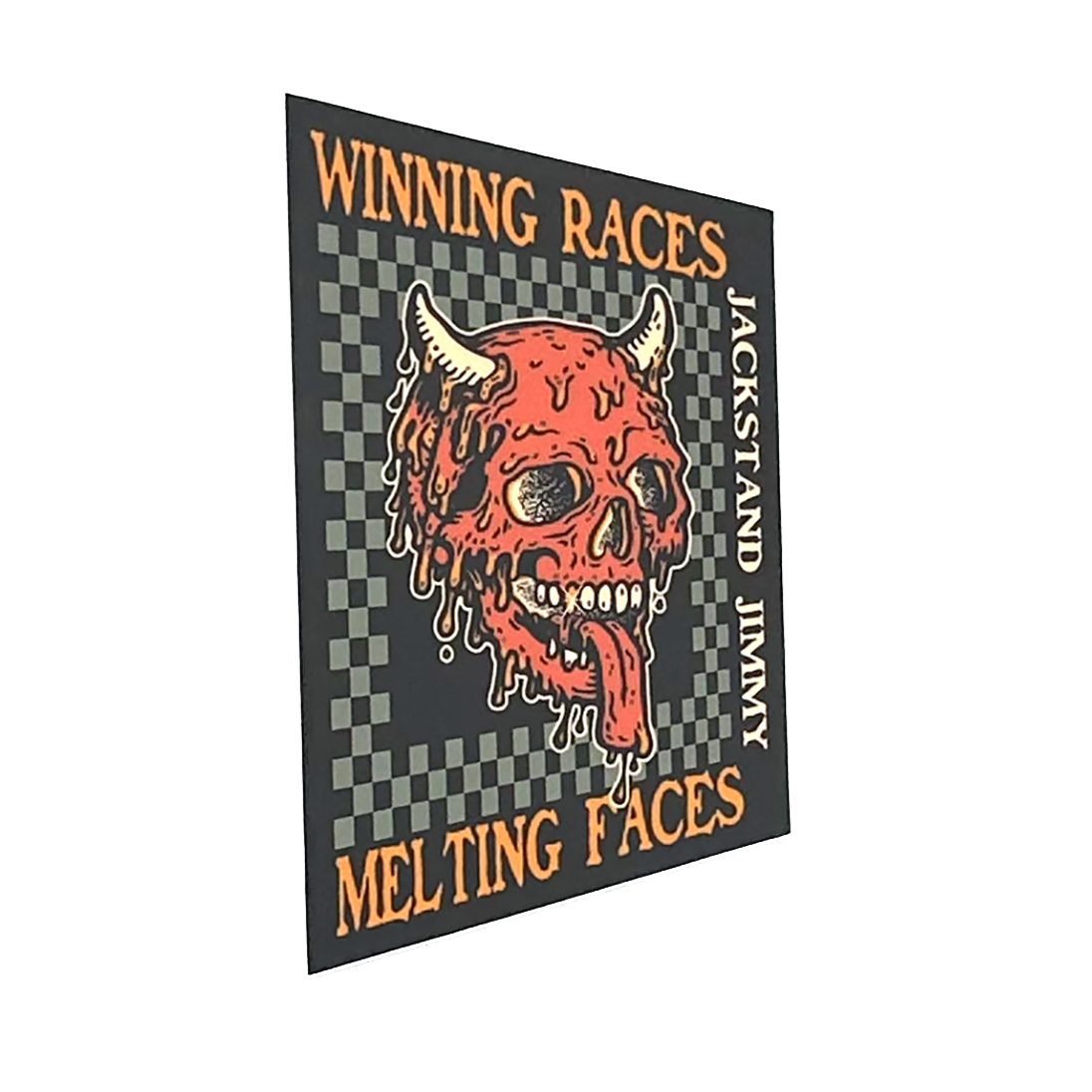 Jackstand Jimmy Melting Face Sticker