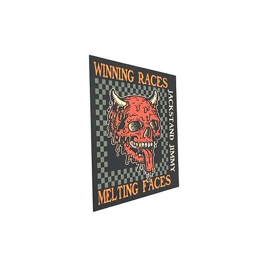 Jackstand Jimmy Melting Face Sticker