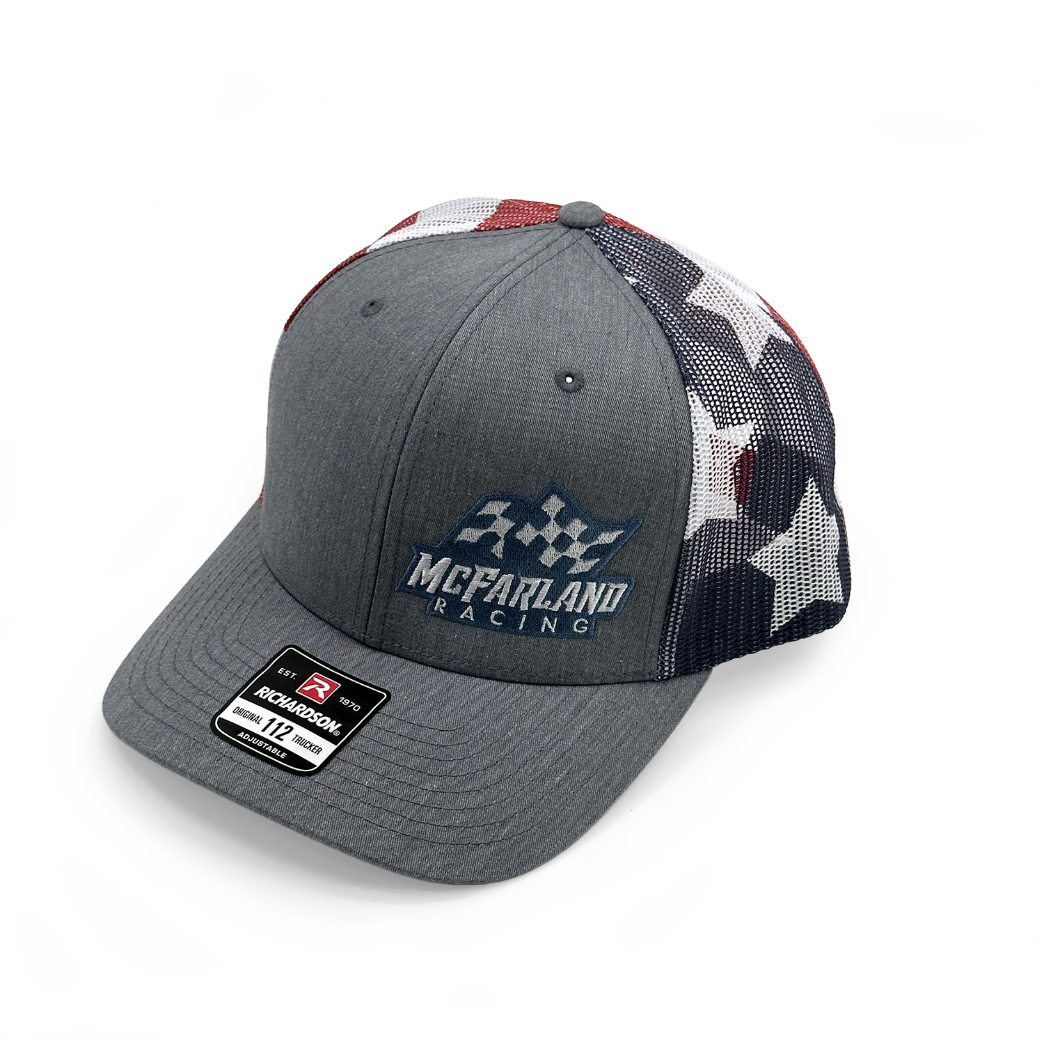 Red White and Blue Racing Hat