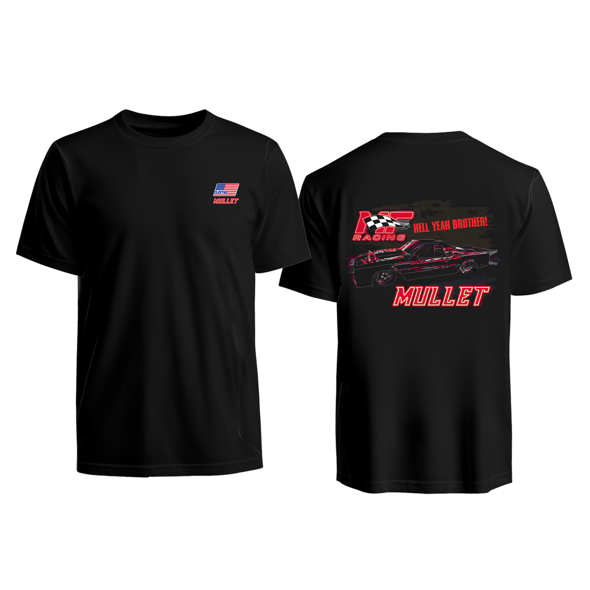 Cleetus Mullet Shirt Black