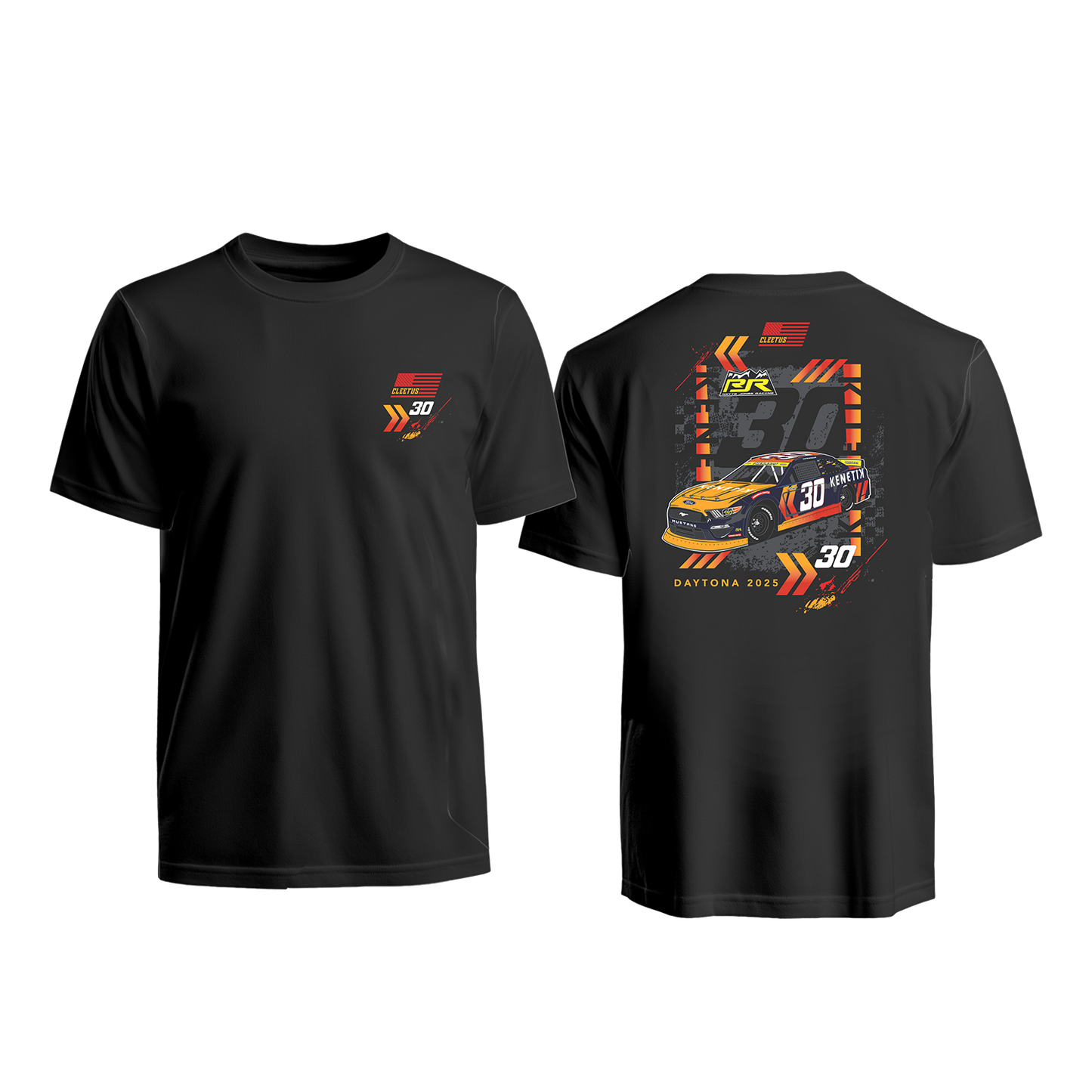 Cleetus Kenetik Nascar Shirt (Black or White)